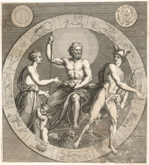 The principal classical gods of Olympus. Date: BCE - 162423713