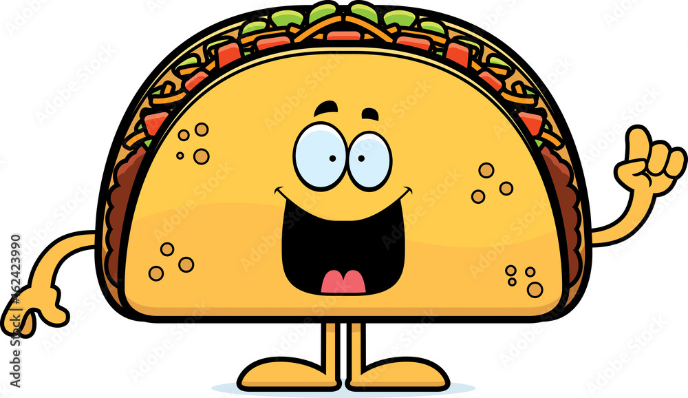 Canvas Prints cartoon taco idea