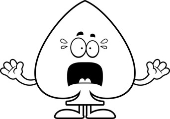 Scared Cartoon Spade