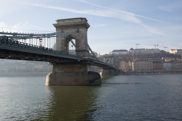 Obraz premium Panorámica de la ciudad de Budapest
