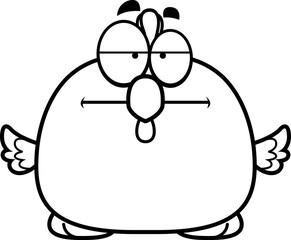 Obraz premium Bored Little Chicken