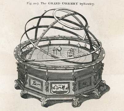 Rowley's Orrery. Date: Late 18th Century