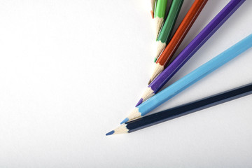 colored pencils on paper