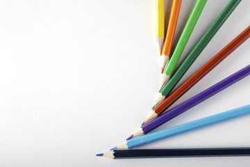 colored pencils on paper