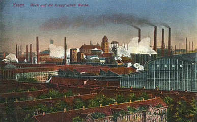 Krupps Works. Date: circa 1900