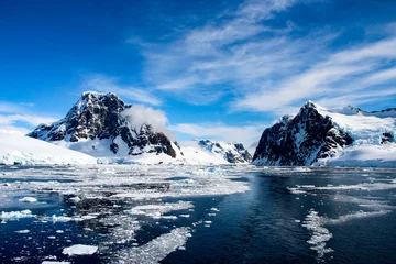 Vlies Fototapete Antarktis Schöne Landschaft in der Antarktis