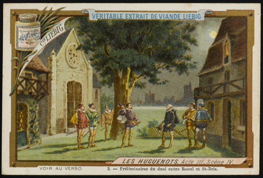 Meyerbeer - Huguenots. Date: 1836