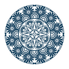 Mandala Vintage decorative elements Oriental pattern vector illustration graphic design