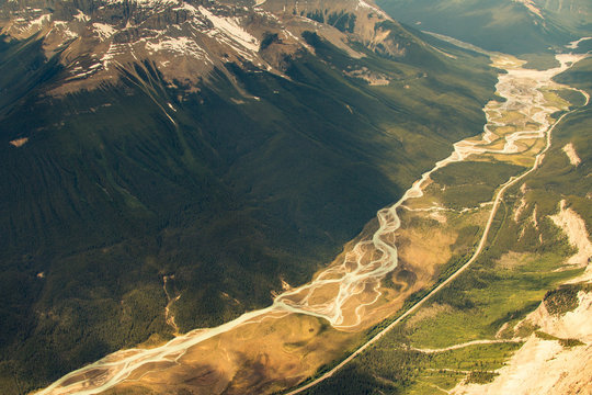 Amazing landscape in  Jasper National Park, Canada