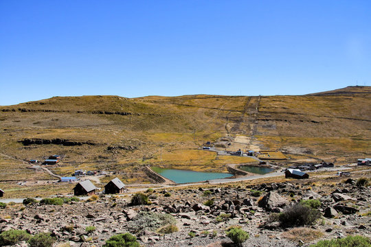 Afriski Ski Resort In Lesotho, Africa