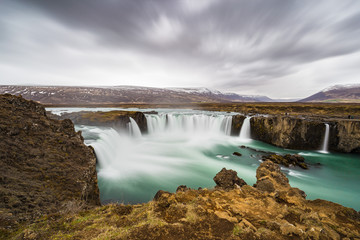 Fototapeta premium Godafoss waterfall in Iceland