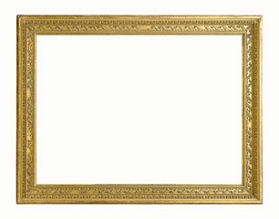 Gilded frame for paintings, mirrors or photos