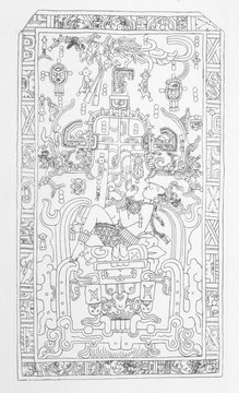 Palenque Xtraterrestrial. Date: circa 680