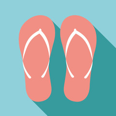 Flip-flops vector icon