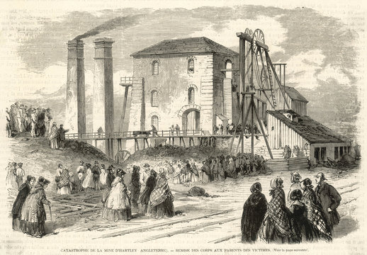 Hartley Mine Disaster. Date: January 1862