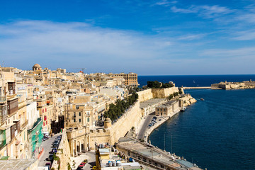 Fototapeta na wymiar Valletta is the capital of Malta