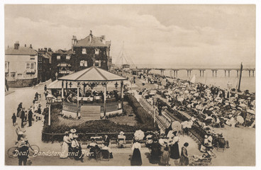 Deal Bandstand. Date: circa 1905