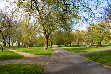 Fototapeta na wymiar Hyde Park, London, United Kingdom