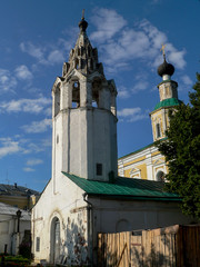 Old Russian church in the forest