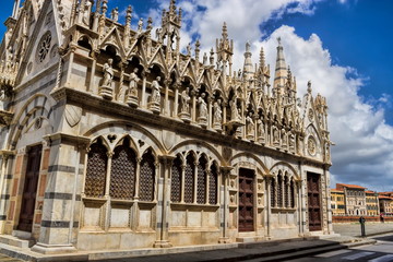 Naklejka premium Pisa, Santa Maria della Spina