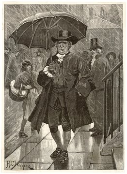 Hanway's Umbrella. Date: 1786