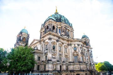 Fototapeta na wymiar View of Berlin Cathedral in Berlin