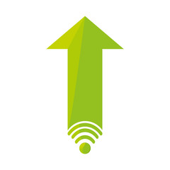 isolated web arrow icon vector illustration graphic design
