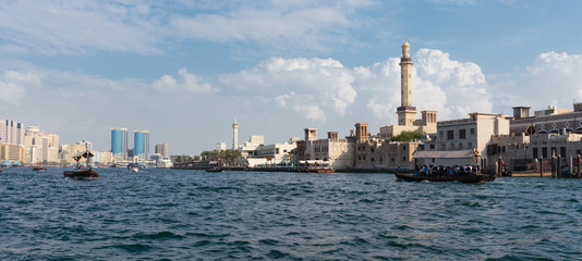 Ship in Port Saeed of Dubai