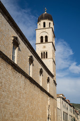 Dubrovnik Old Town, Croatia.  The Franciscan Church.
