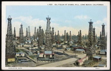Oil - Long Beach. Date: early 20th century