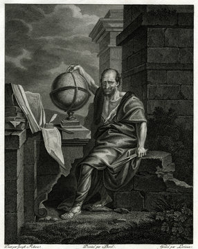Democritus - Ribera. Date: 460 - 357 BC