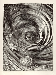 A Descent into Maelstrom. Date: 1841