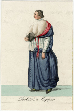 Prelate In Coppa. Date: 1833