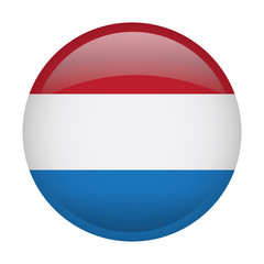 Fototapeta premium Isolated flag of The Netherlands, Vector illustration