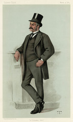 Male Type - Burnaby 1883. Date: 1883