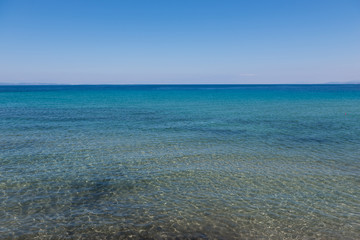 Obraz premium Sea skyline as background