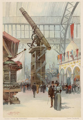 Yerkes Telescope 1893. Date: Summer 1893