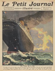 Titanic  France Tribute. Date: 1923