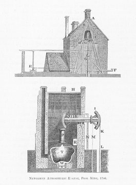 Newcomen Eng  Pool Mine. Date: 1746