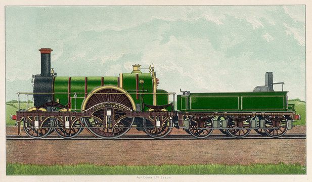 Great Western Rail - 1850. Date: 1850