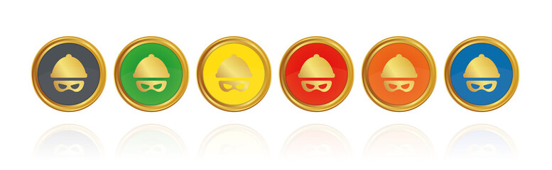 Dieb - Goldene Buttons