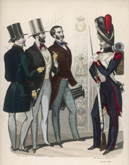 Crazy Trousers 1854. Date: 1854