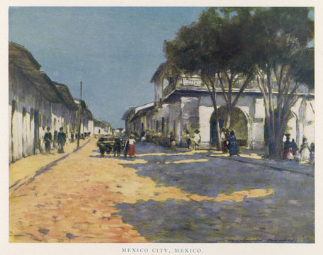 Mexico - Mexico City - 20th century. Date: early 20th century