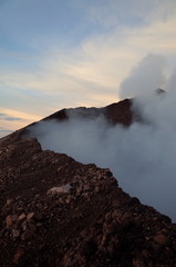 Volcan Telica near Leon in Nicaragua, an active volcano