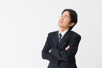 疲れたミドル男性　ビジネス