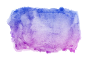 Abstract colorful hand draw water color background