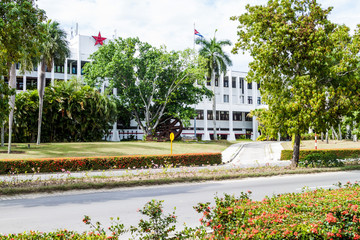 Building of the Provincial Comitee of the Communist Party in Holguin, Cuba