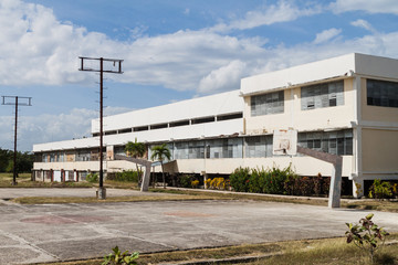 Building of the Faculty of the Physical Culture and Sports of the University in Holguin, Cuba