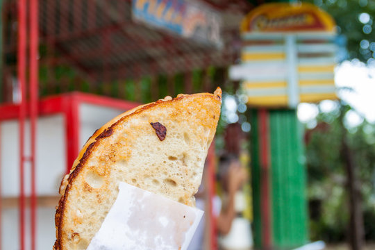 Popular Street Food In Cuba - Pizza