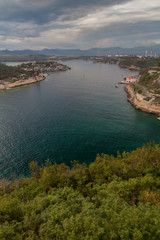 Entrance to the Bay of Santiago, Cuba